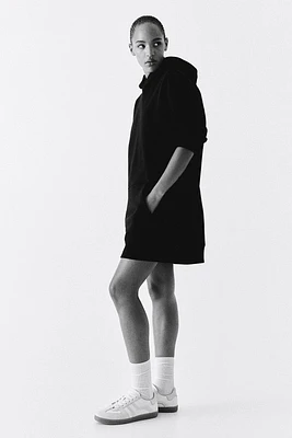 Oversized Hooded Dress