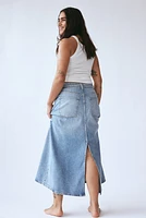 Feather Soft Denim Skirt