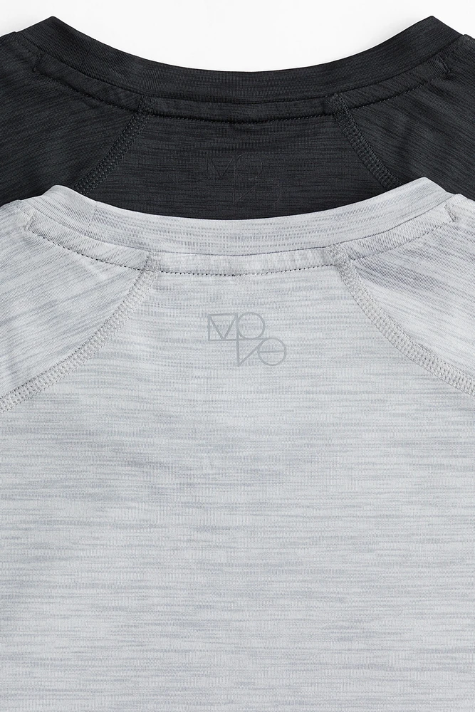 2-Pack Muscle Fit Sports Shirts with DryMove™