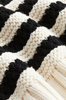 Hole-knit Sweater