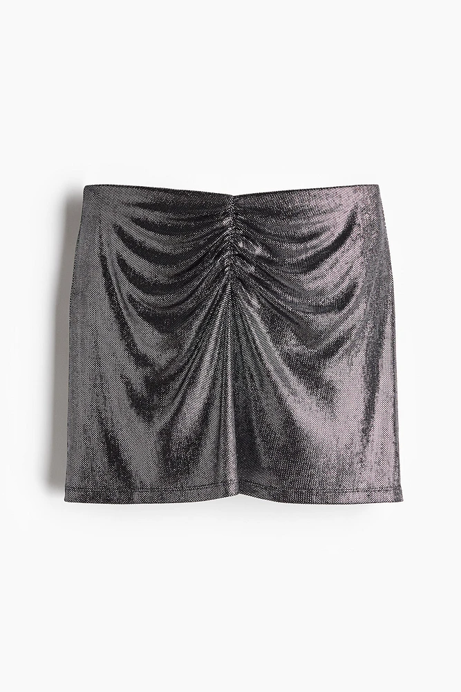 Shimmery Mini Skirt