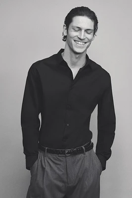 Slim Fit Easy-iron Shirt