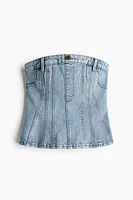 Denim Bustier