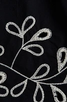 Embroidered Cotton Shorts
