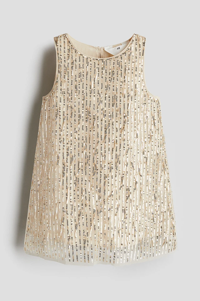 H&M Sequined A-Line Dress | MainPlace Mall