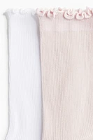 2-Pack Overlocked Sports Socks