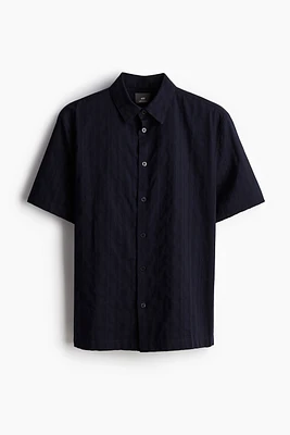 Regular Fit Textured Shirt
