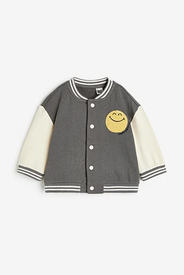 Veste de baseball imprimée