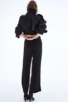 Wide-Leg Dress Pants