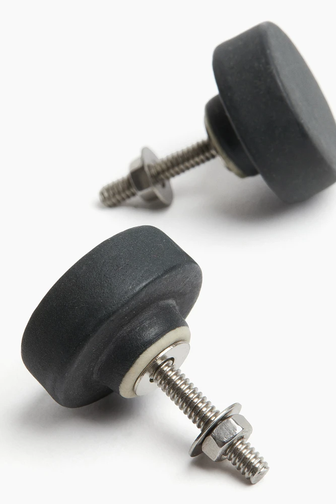 Lot de 2 boutons en meuble en grès cérame