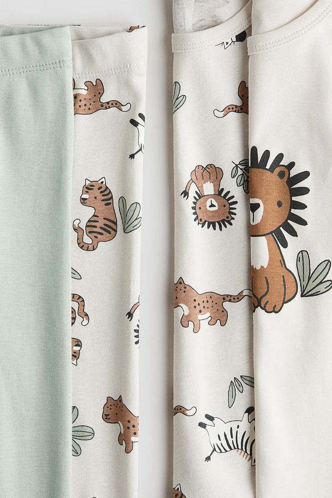 Lot de 2 pyjamas confortables en coton