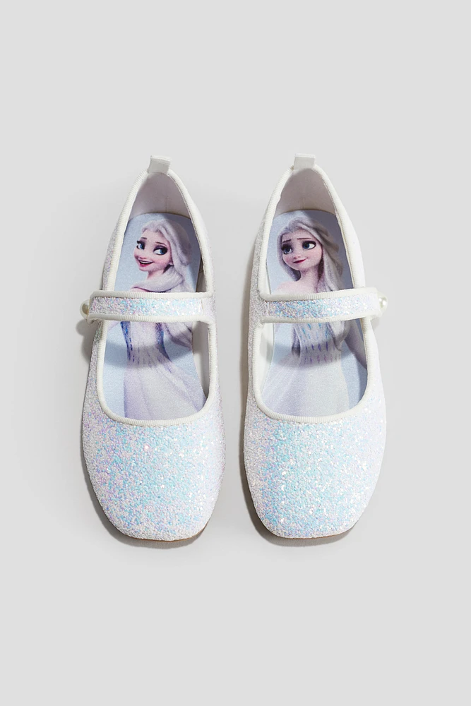 Glittery Mary Janes