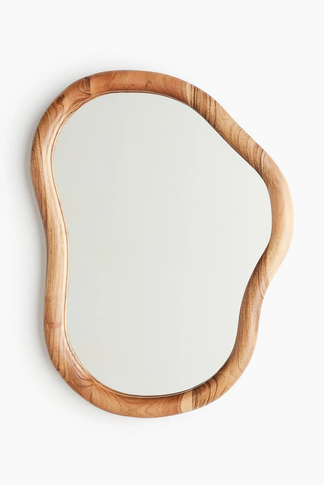 Large Mango Wood Mirror