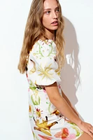 Twist-Detail Dress