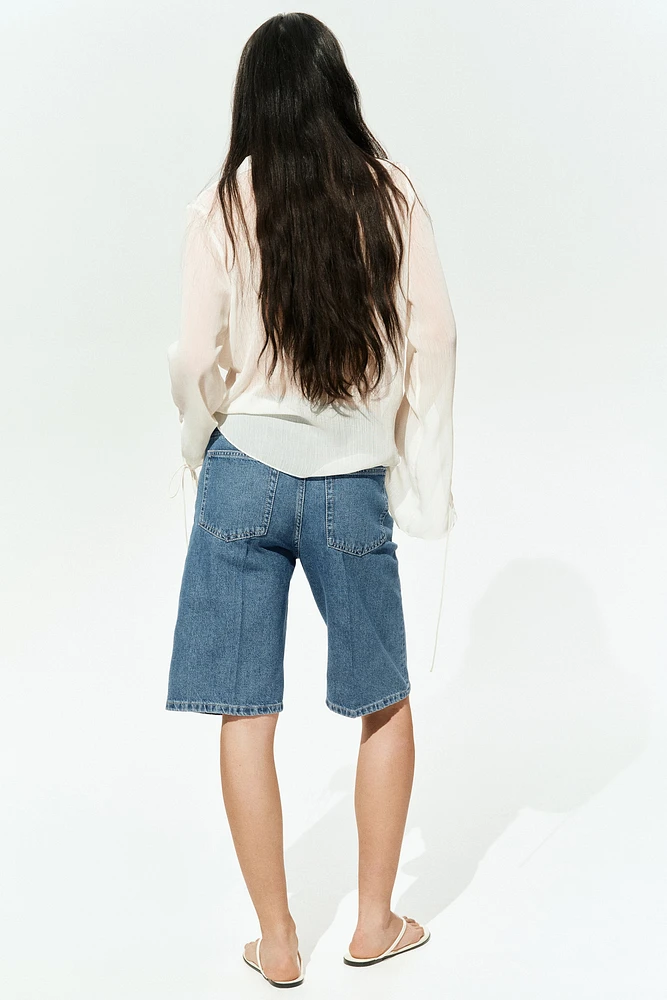 Short Bermuda classique en denim