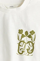Printed Cotton T-Shirt