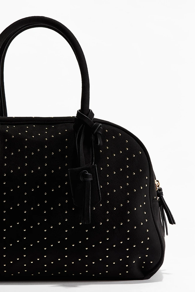 Studded Bowler Bag