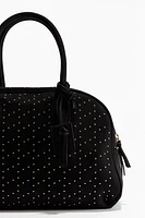 Studded Bowler Bag