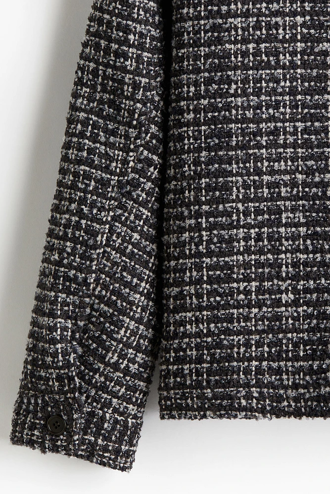 Regular Fit Tweed overshirt