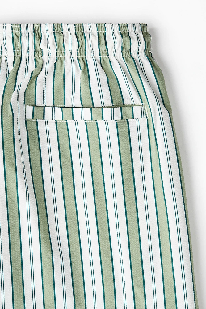 Seersucker Swim Shorts