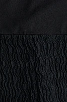 MAMA Textured Jersey Pants