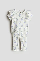 2-Piece Printed Cotton Set