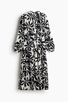 Oversized Crinkled Dress