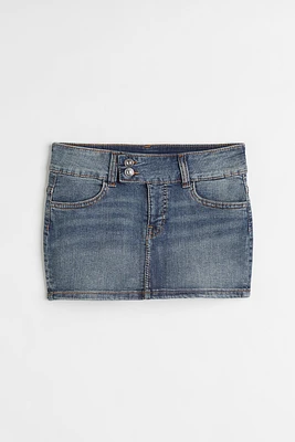 Denim Mini Skirt