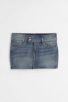 Denim Mini Skirt