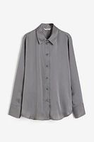 Pointed-collar Shirt