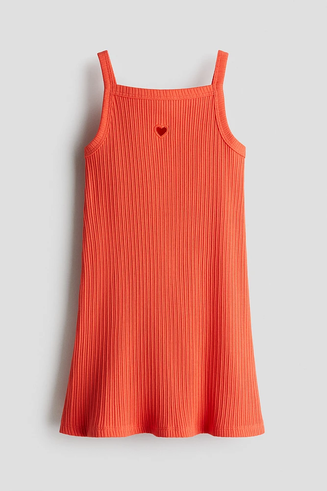 Ribbed Sleeveless Dress