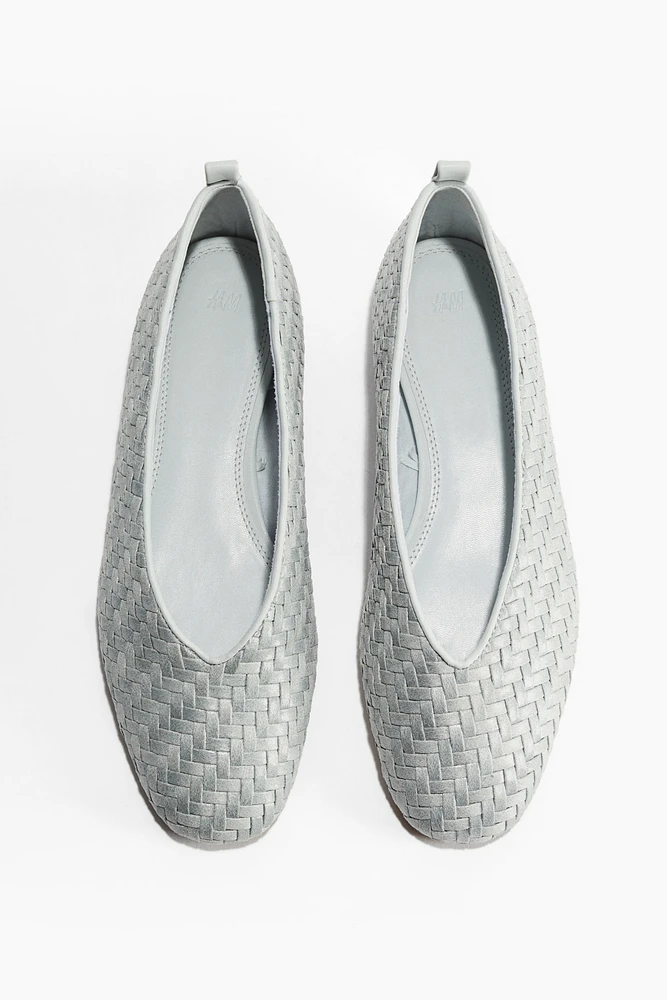 Ballerines tressées