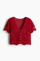 Crochet-Look Beach Top