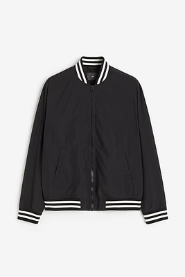 Regular Fit Baseball Jacket