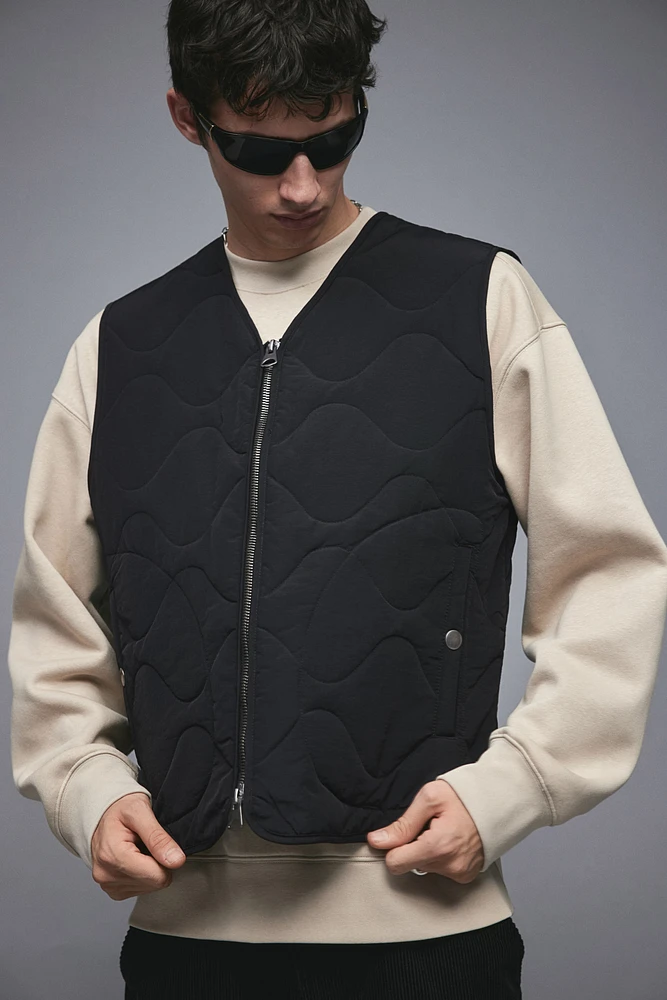 Regular Fit Quilted Vest