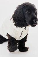 Veste pour chien en tissu peluche