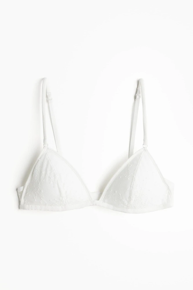 Padded Lace Soft-cup Bra