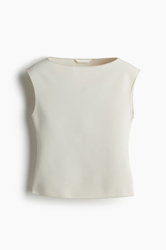 Boat-Neck Top