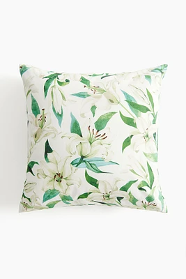 Patterned Cotton Cushion Cover