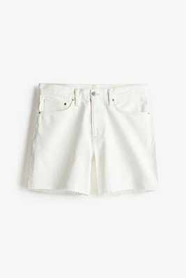 Short Coupe Classique en denim
