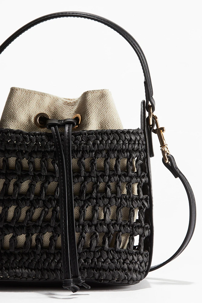 Straw Crossbody Bag