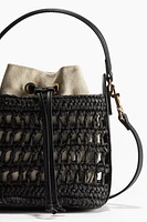 Straw Crossbody Bag