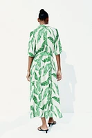 Tie-belt Shirt Dress
