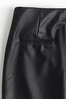 Coated Pencil Skirt