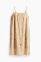 Sheer Embellished Slip Dress