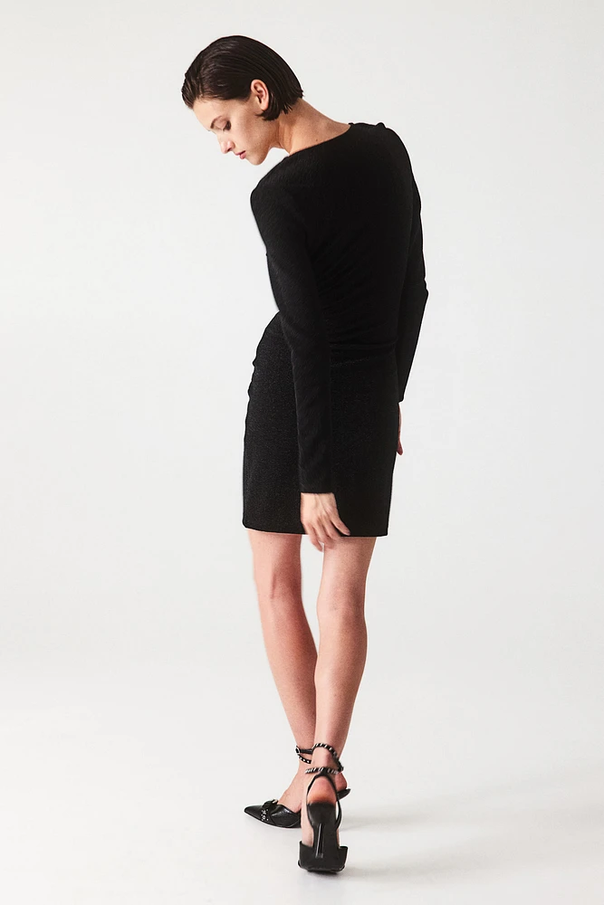 Square-neck Bodycon Dress