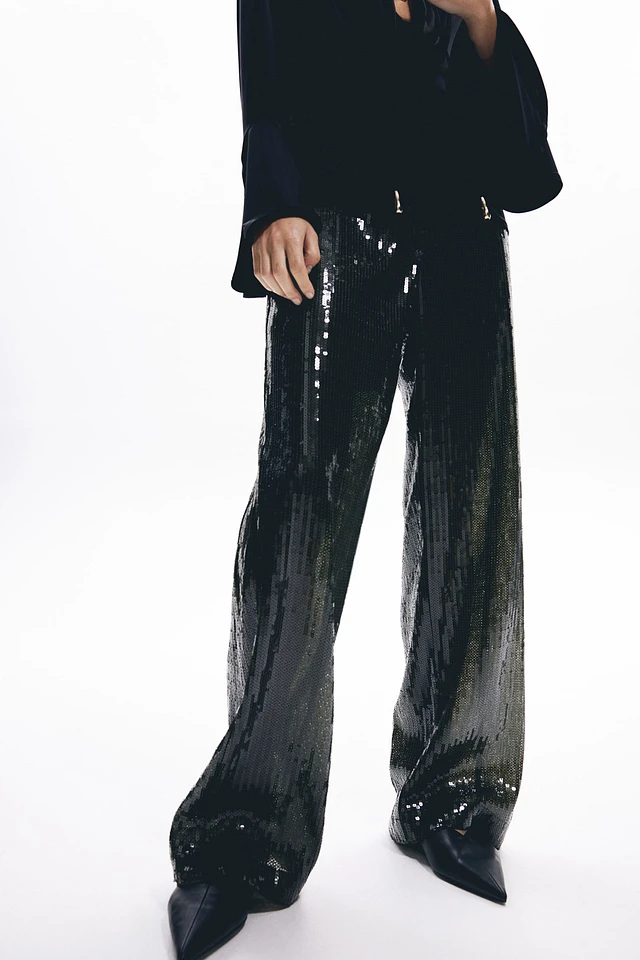 Sequined Pants