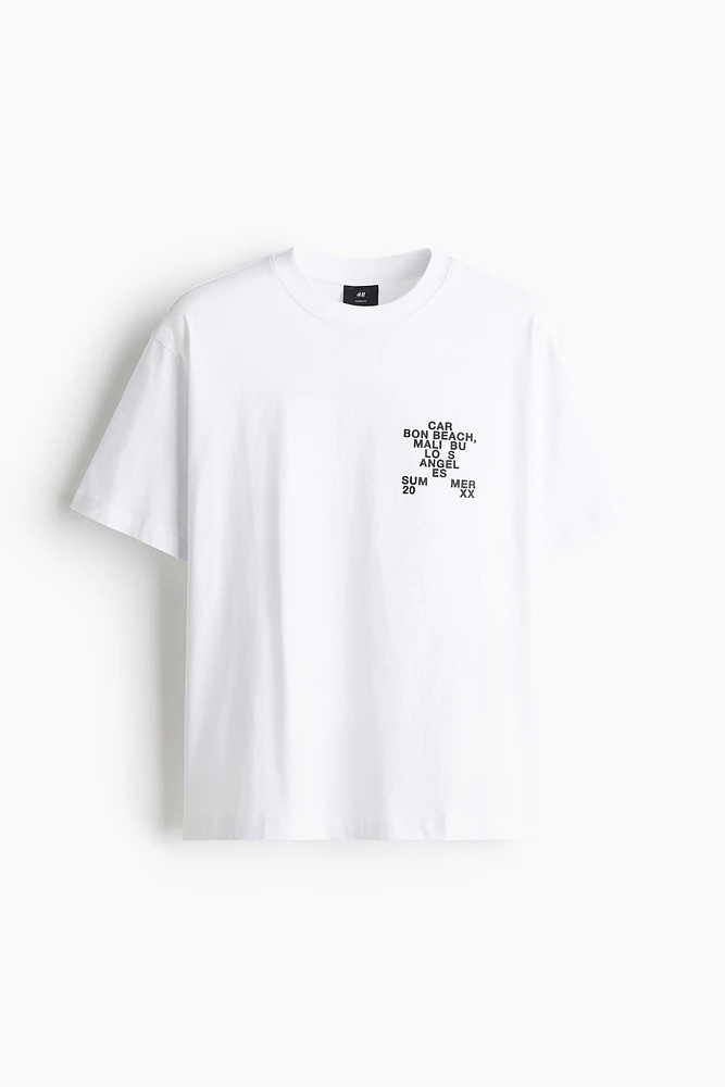 T-shirt imprimé Coupe Flottante