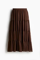 Tiered Maxi Skirt