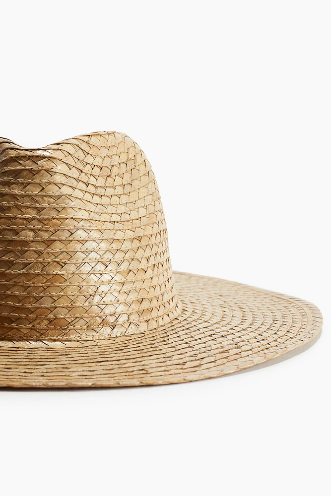 Straw Fedora Hat